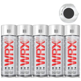 5X WRX Gloss Black Spray Paint 400ml Spray Paint